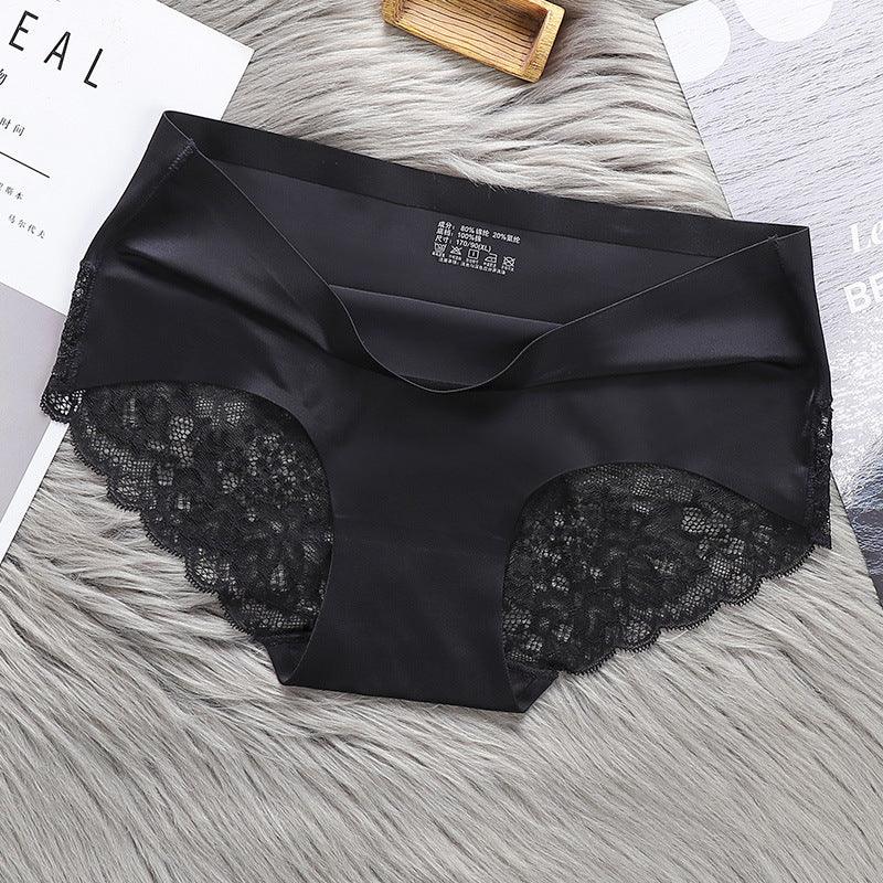 Women's Lace Briefs Hip-Lifting Breathable Nylon Everyday Underwear