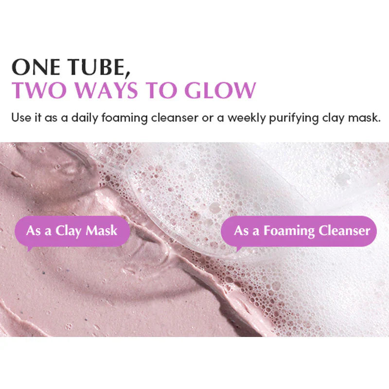 Eqqualberry Purple Rice Pore Purifying Pack Cleanser 130g
