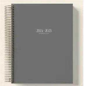 24to25 Daily Planner Annual Planning Notebook