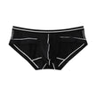 Ice Silk Men's Summer Breathable Solid Color Pouch Brief Underwear