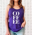 Coffee Racerback Tank Top