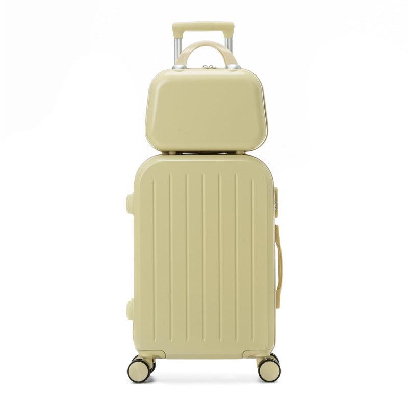Multifunctional Smart Carry-On Suitcase with USB Port, Cup Holder & Spinner Wheels