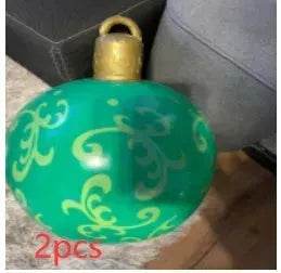 Christmas Ornament Holly Ball Outdoor Tree Decoration Christmas Balls for Yards