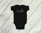 Trouble and Trouble Maker Matching Mommy and Me T-Shirts