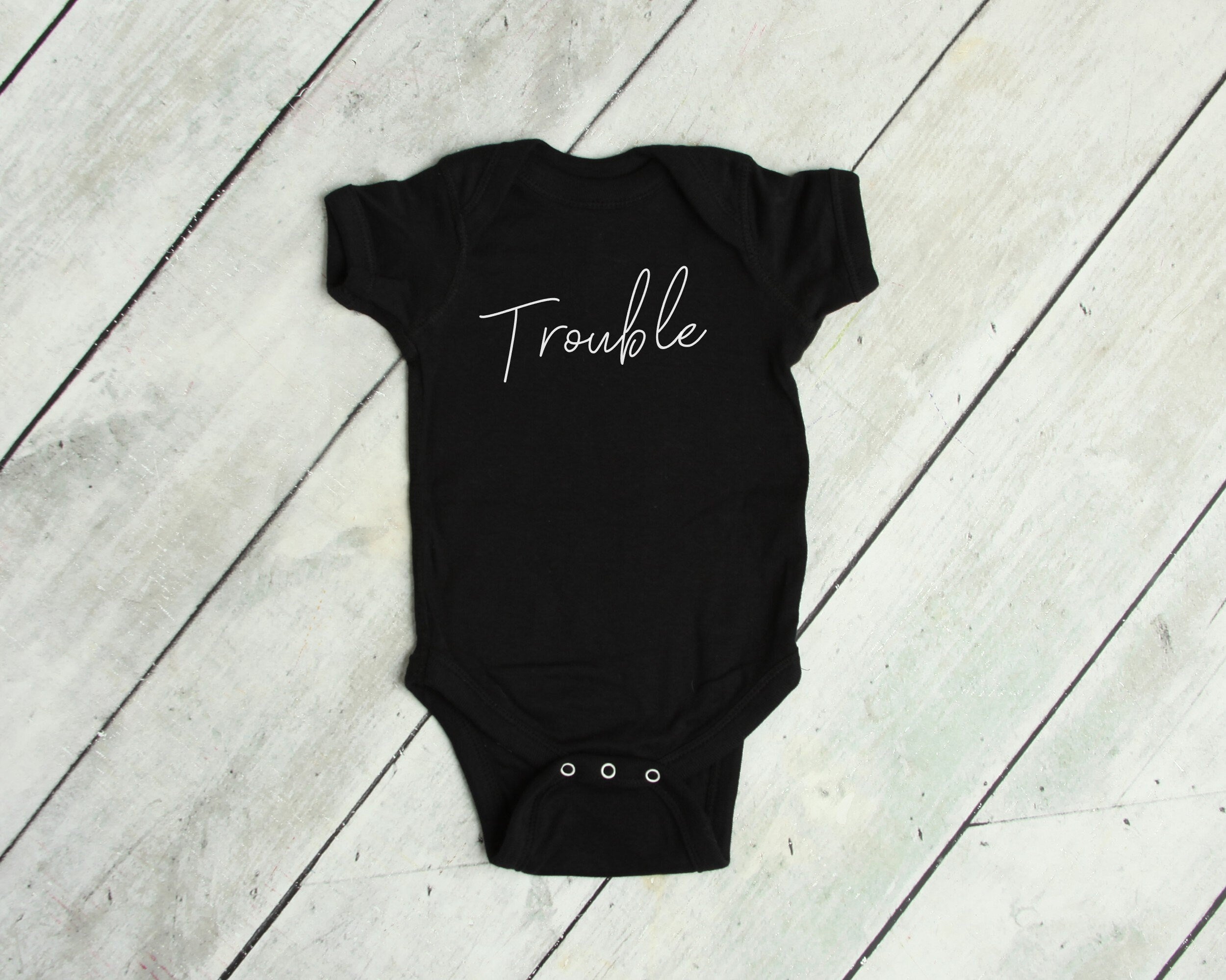Trouble and Trouble Maker Matching Mommy and Me T-Shirts