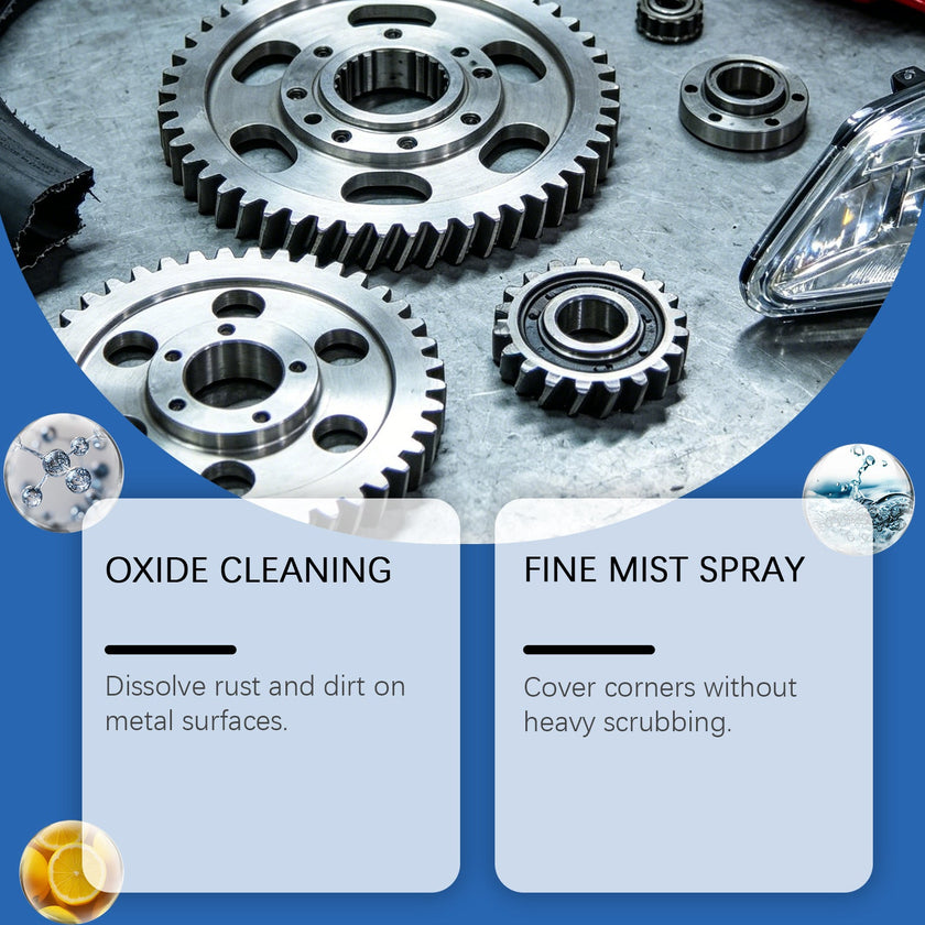 HOMONTH Rust Removal & Cleaning Spray for Car Wheels – Enhances Shine & Texture | 50ml
