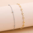 Bohemian Multi-Layer Anklet Set – Cross, Heart & Charm Designs
