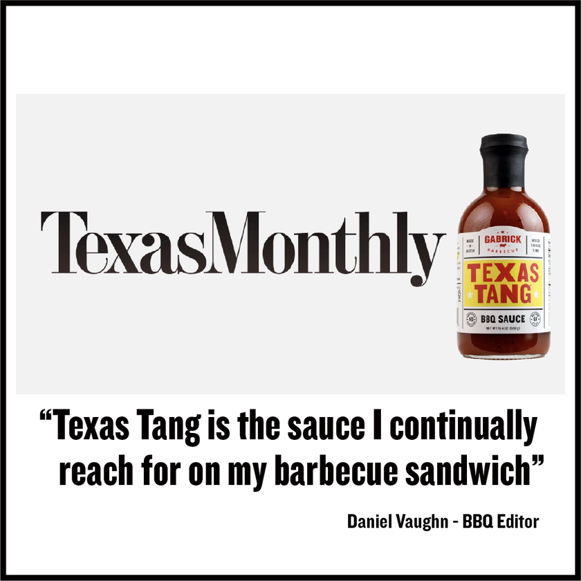 Gabrick BBQ Sauce Co. Texas Tang BBQ Sauce