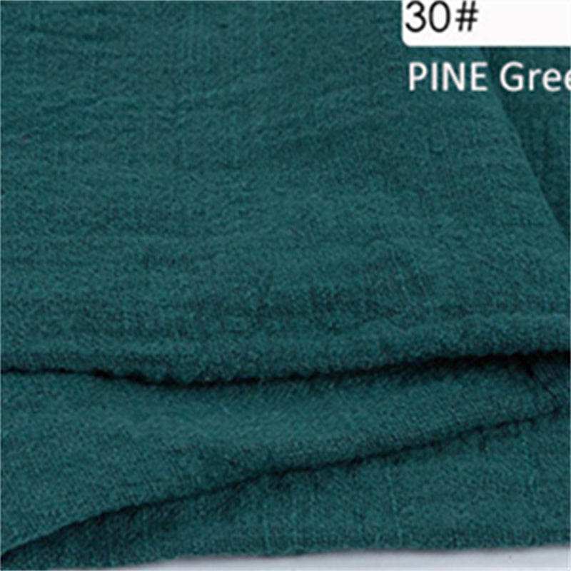 Cotton Raw Edge Placemats for Dining Table – 34 Colors, 42x42cm
