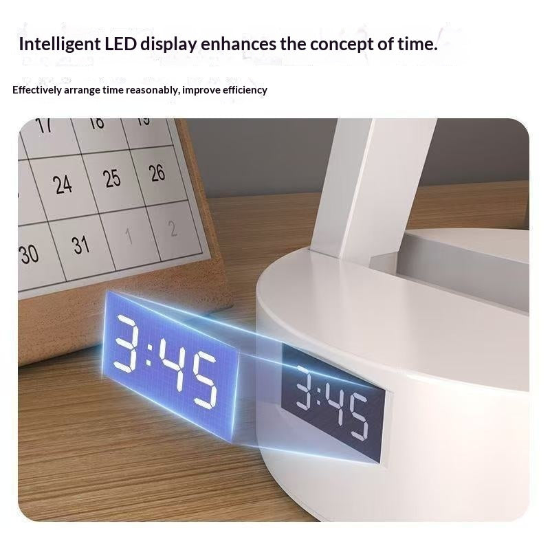 Rechargeable Power Bank Desk Lamp – Tri-Color LED Night Light for Study & Home (2000mAh / 3000mAh)