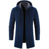 Plus Fleece Trend And Handsome All-match Cardigan For Men
