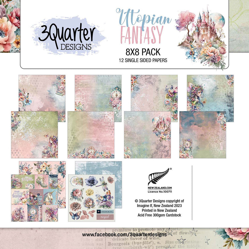 Utopian Fantasy Paper Pack 8