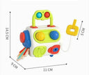 9 In 1 Busy Cube Baby & Toddler Montessori Sensory Toy