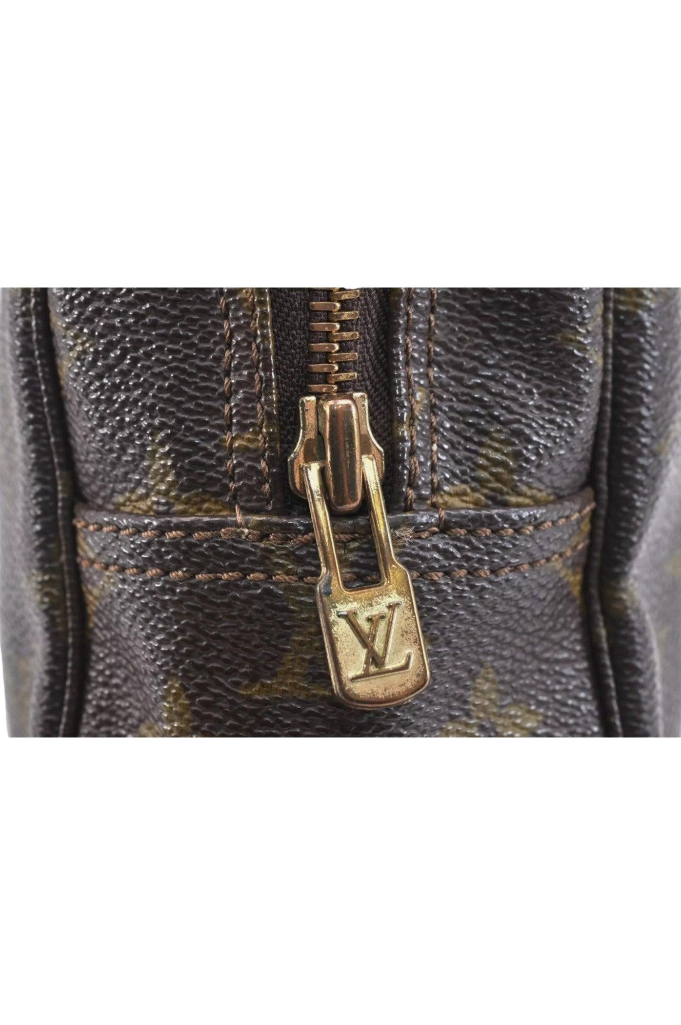 Louis Vuitton Monogram Trousse Toilette 28 Clutch Hand Bag M47522 LV 6922K