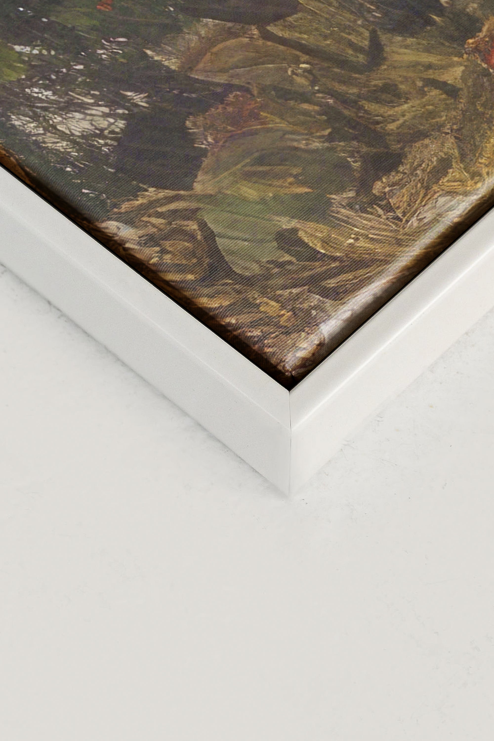 Austrian Alpenglow, Oeuvre sur toile étirée