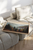 MOUNTAIN MORNING II, Oeuvre sur toile étirée