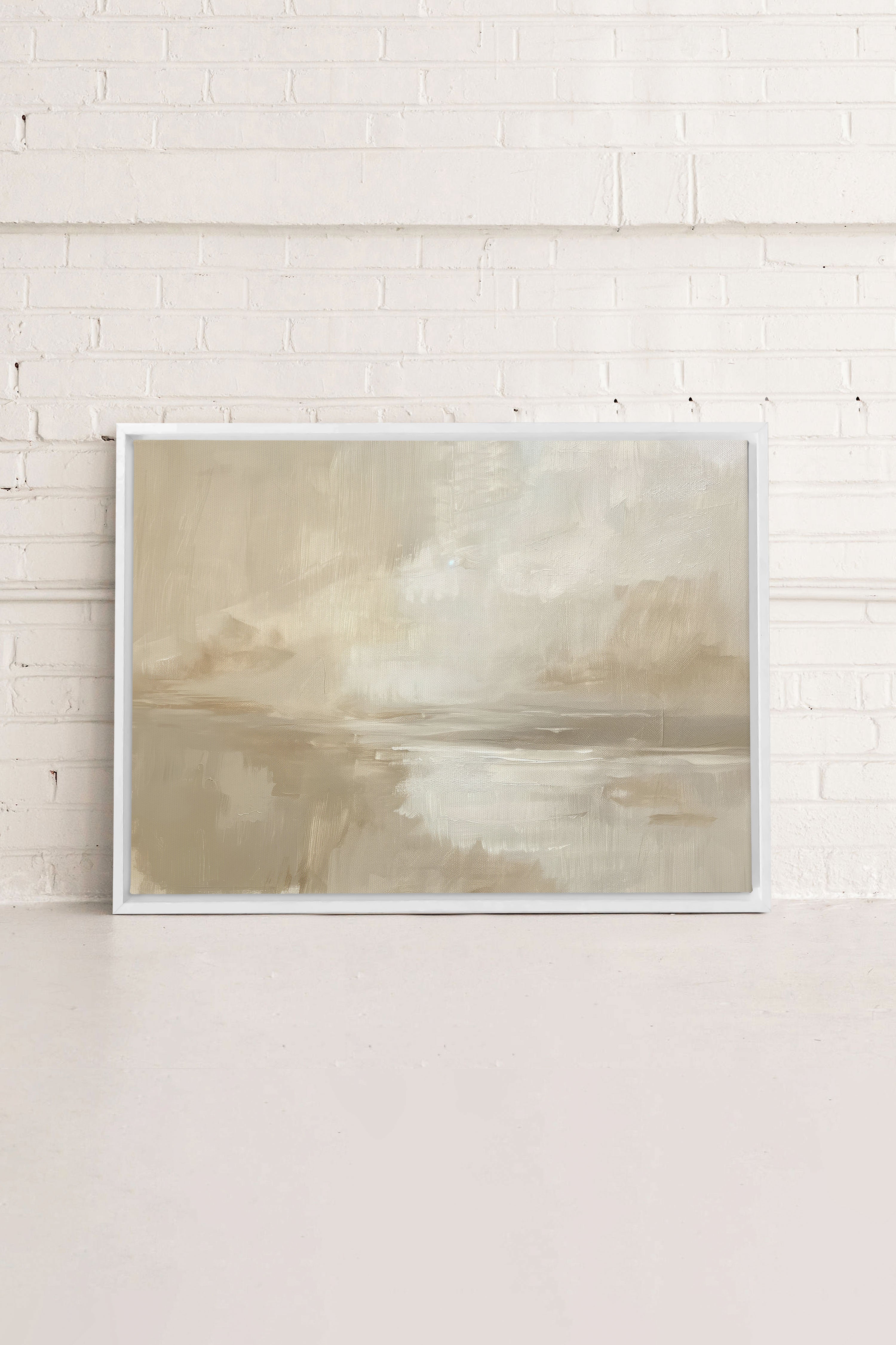 PEACEFUL STROKES, Oeuvre sur toile étirée