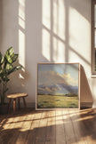 VALLEY OF LIGHT, Oeuvre sur toile étirée