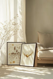 GOLDEN WINGS DUO (2 Oeuvres sur toile étirée)