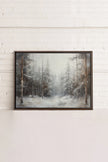 WINTER SHADOWS, Oeuvre sur toile étirée
