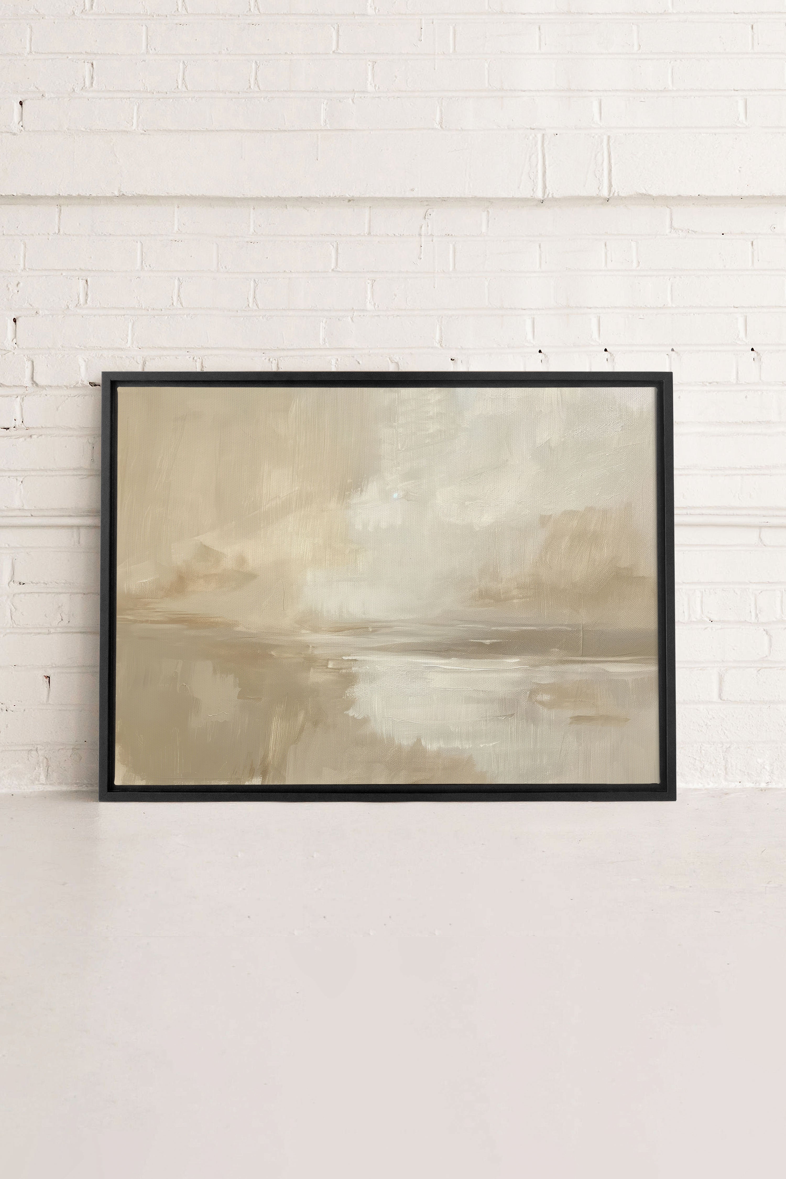 PEACEFUL STROKES, Oeuvre sur toile étirée