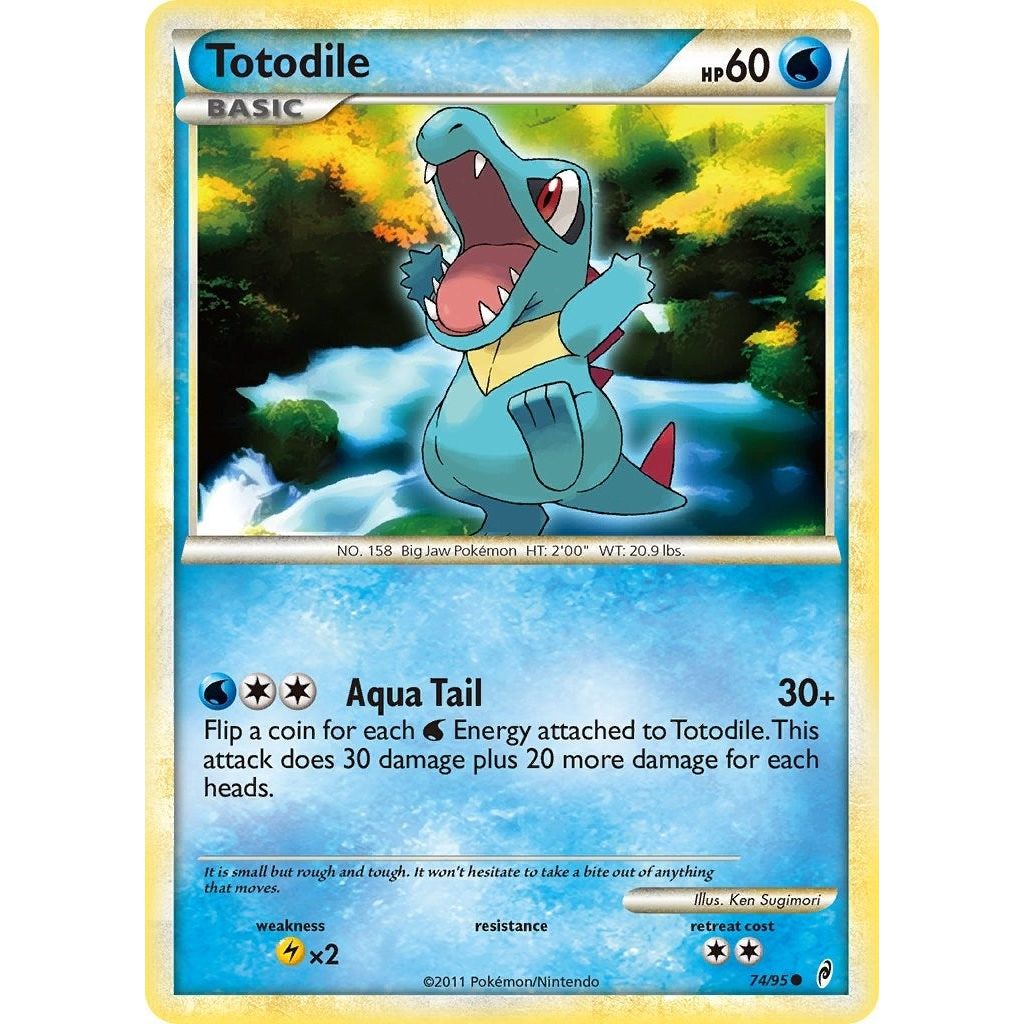 Totodile (74/95) (CL)