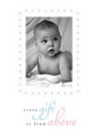 Gift From Above Baby Card