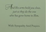 Comfort Sympathy Card