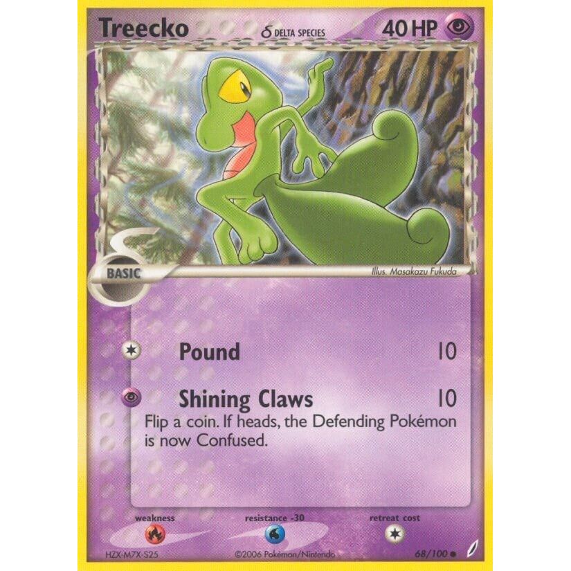 Treecko (Delta Species) (68/100) (CG)