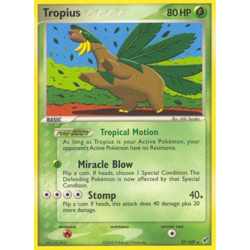 Tropius (27/107) (DX)