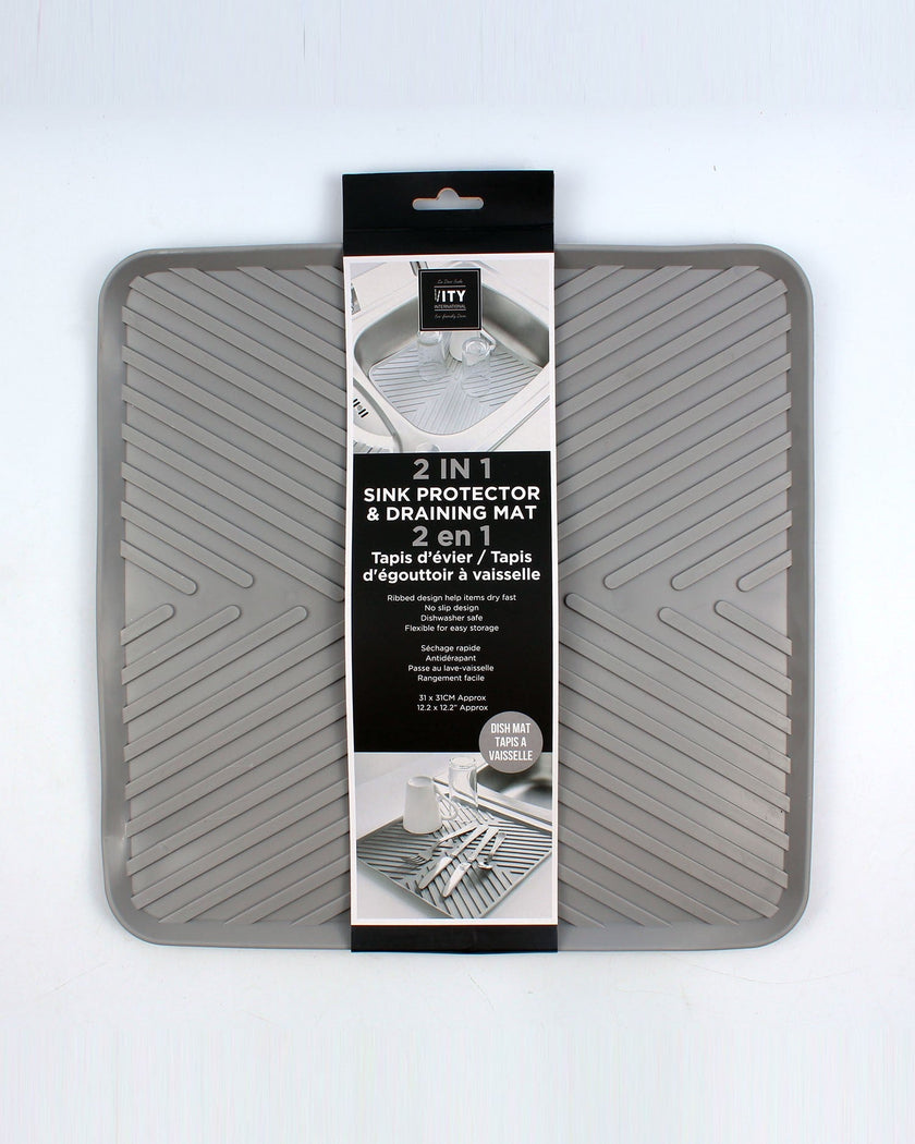 ITY 2-in-1 Sink Protector & Draining Mat - 90113