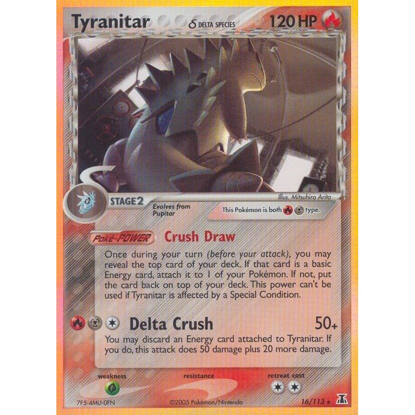 Tyranitar (Delta Species) (16/113) (DS)