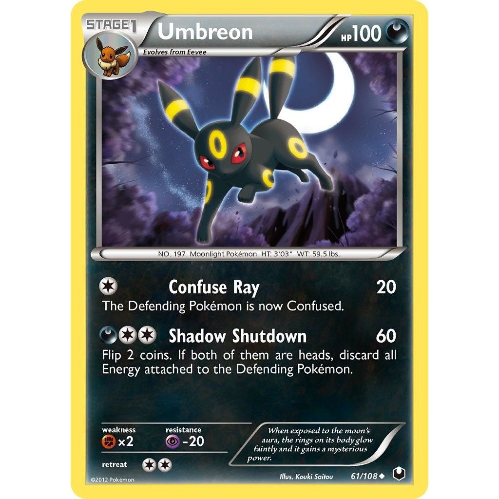 Umbreon (61) (61/108) (DEX)