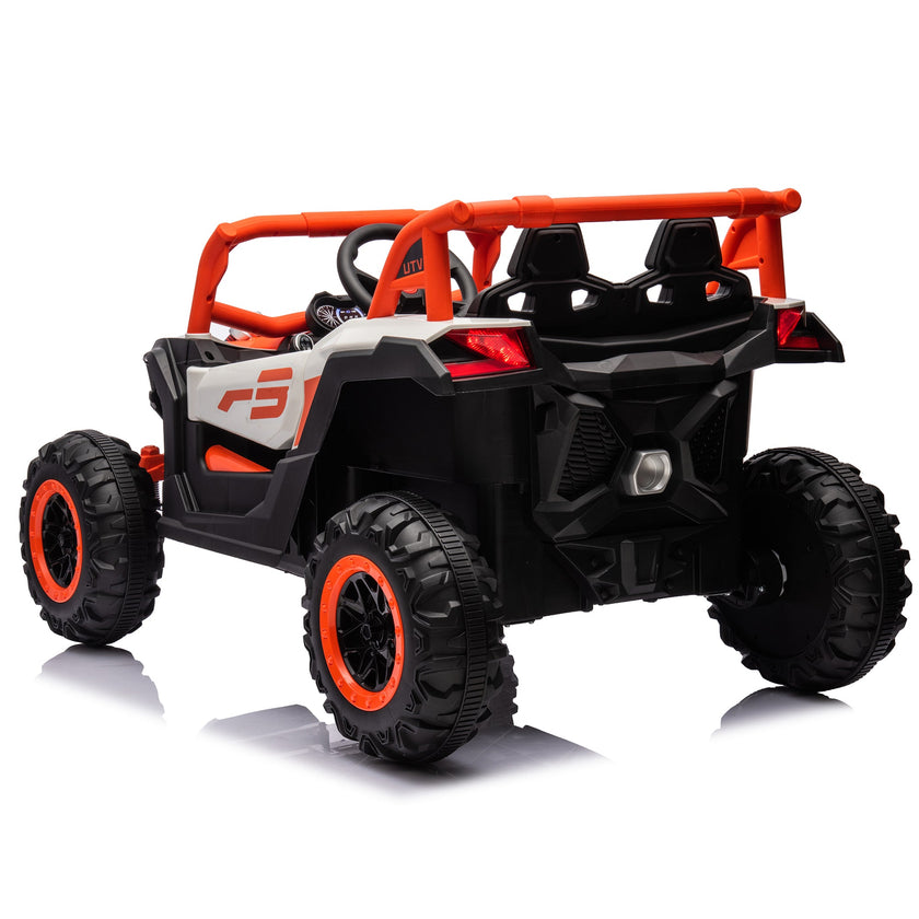 2026 Rugged UTV 12V Kids Ride On Car with Remote Control