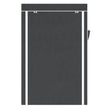 64 Portable Closet Storage Organizer Wardrobe Clothes Rack With Shelves Gray