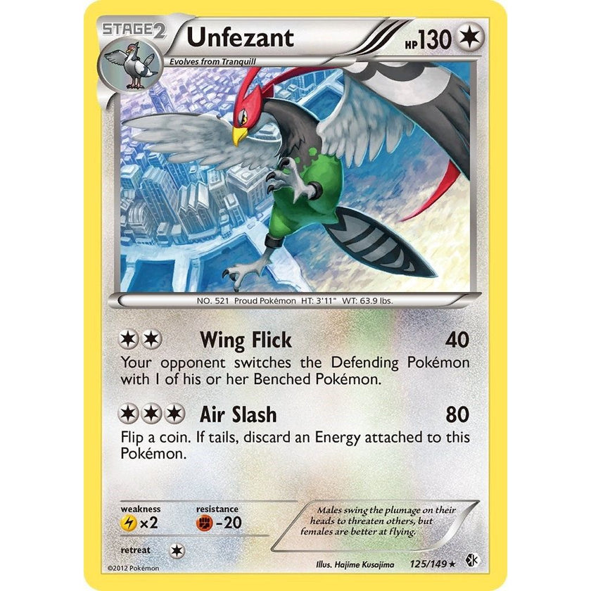 Unfezant (125/149) (BCR)
