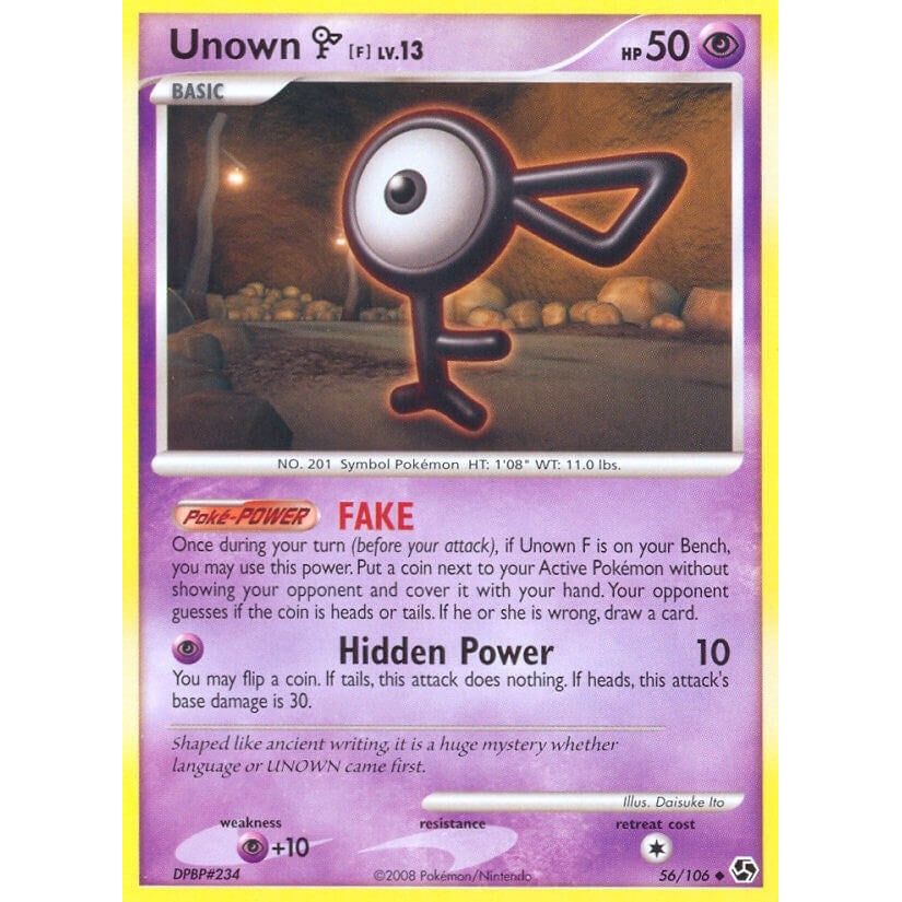 Unown [F] (56/106) (GE)