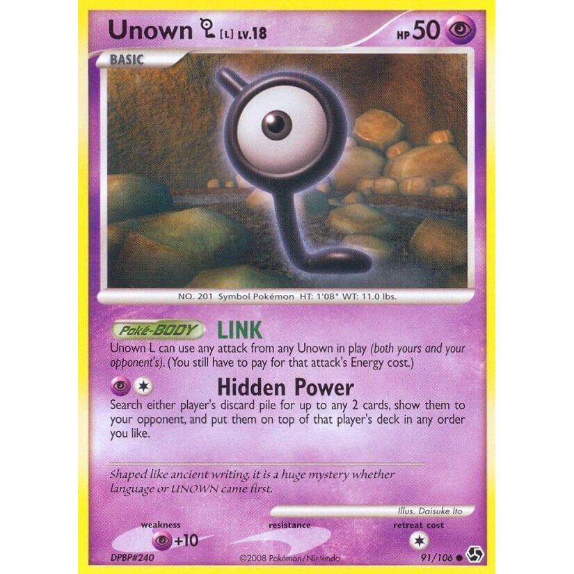 Unown [L] (91/106) (GE)