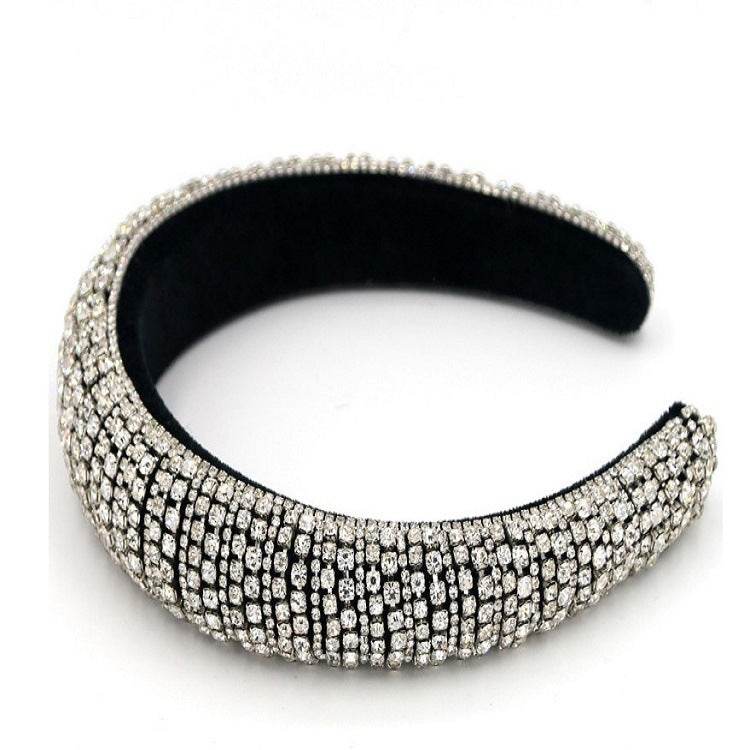 Baroque rhinestone headband