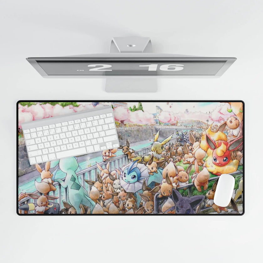 Eevee Swarm Playmat: Perfect for Pokemon Battles