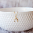 Opal crescent moon