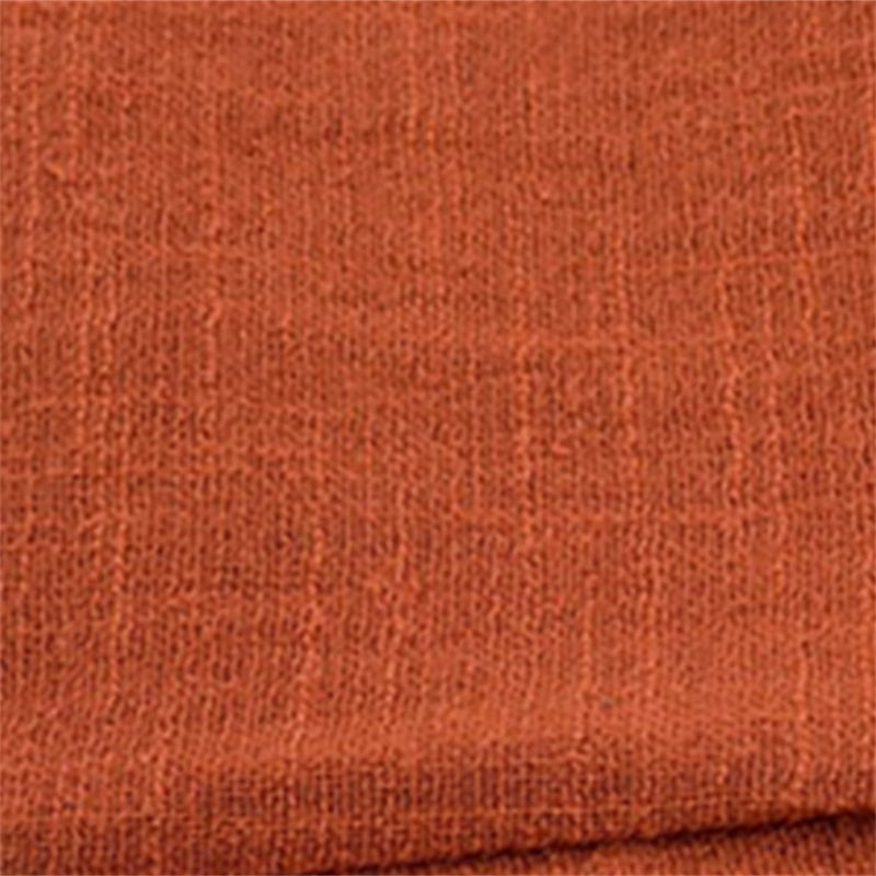 Cotton Raw Edge Placemats for Dining Table – 34 Colors, 42x42cm