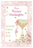 Goddaughter Baptism Card