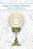 Godson First Communion Card
