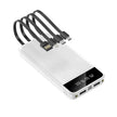 Fast Charge With Cable Power Bank 20000 MA Large Capacity Mobile Supply