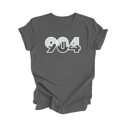 904 Jacksonville Florida USA Area Code City Skyline Gift - Unisex T-Shirt - Inspired X