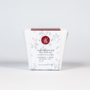 All Things Jill - Cranberry + Spice Tub Truffles (10pc)