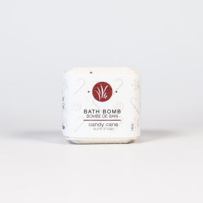 All Things Jill - Candy Cane Bath Bomb (105g)