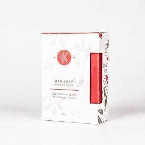 All Things Jill - Cranberry + Spice Bar Soap (130g)