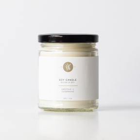 All Things Jill - Patchouli + Cedarwood Candle (240g)